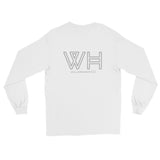 WH 02 Printed (Grey) Logo Long Sleeve Shirt