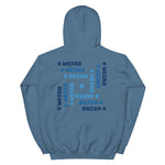 WH02 ≠ WEIRD Windmill Logo Printed Hooded Sweatshirt