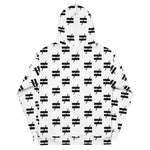 ≠ Smiley Face All Over (White) Unisex Hoodie