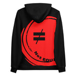 WH02 Smiley Face Red Back Unisex Hoodie