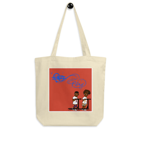 Twin Adventures Play Eco Tote Bag