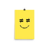 ≠  Smiley Face Poster