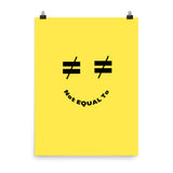 ≠  Smiley Face Poster