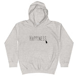 Price of HAPPINESS Kids Hoodie (Black)