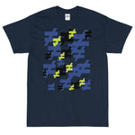 ≠ Colorful Dark Front Short Sleeve T-Shirt
