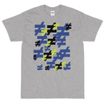 ≠ Colorful Dark Front Short Sleeve T-Shirt