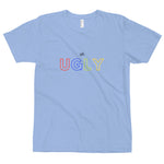 WH02 UGLY Multi Color Printed Logo T-Shirt