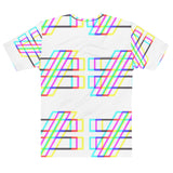 WH 02 ≠All Over Not Equal To Logo Printed  T-shirt