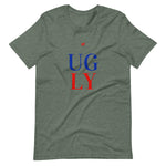 WH02 ≠ UGLY Stack Logo Printed Short-Sleeve Unisex T-Shirt