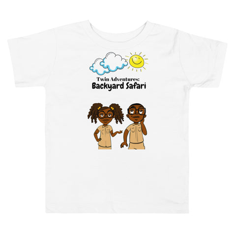 Twin Adventures: Backyard Safari Toddler Short Sleeve T-Shirt