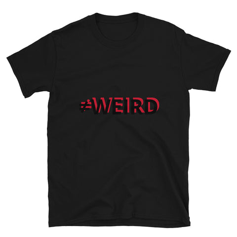 WH02 ≠WEIRD Black w/Red Shadow T-Shirt