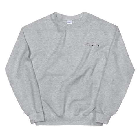 WH Embroidery Sweatshirt