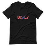 WH02 UG≠LY Logo Printed  T-Shirt