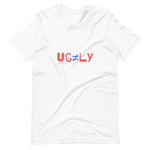 WH02 UG≠LY Logo Printed  T-Shirt
