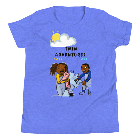 Twin Adventures T-Shirt Tate and Kate